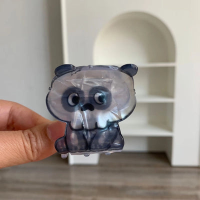 Halloween Little Ghost Acrylic Jaw Clip Niche Creative Design Small and Medium Hair Claw Shark Clip New Hair Accessories