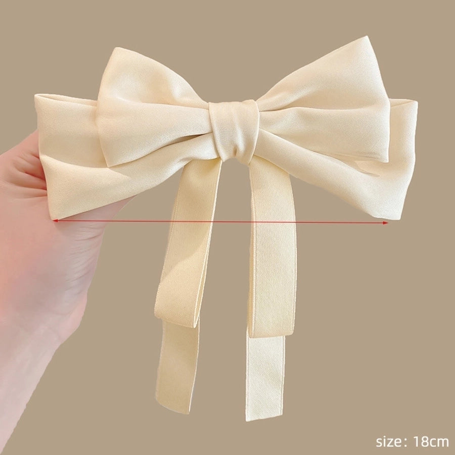 Women's Simple Style Classic Style Bow Knot Cloth Hair Clip