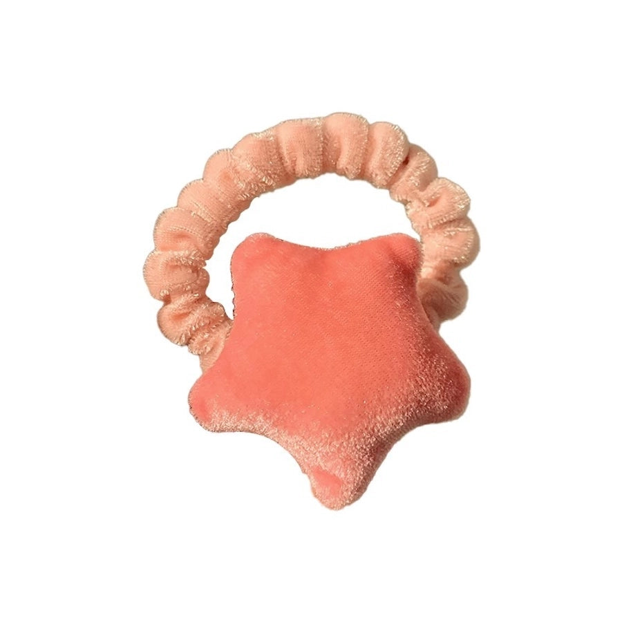 sweet star cloth hair tie