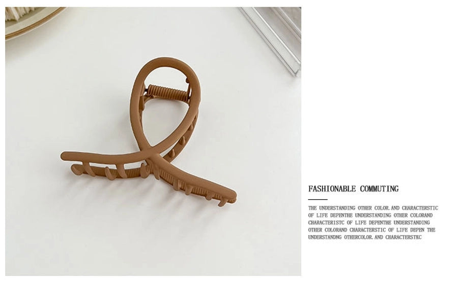 simple style geometric alloy stoving varnish hair claws