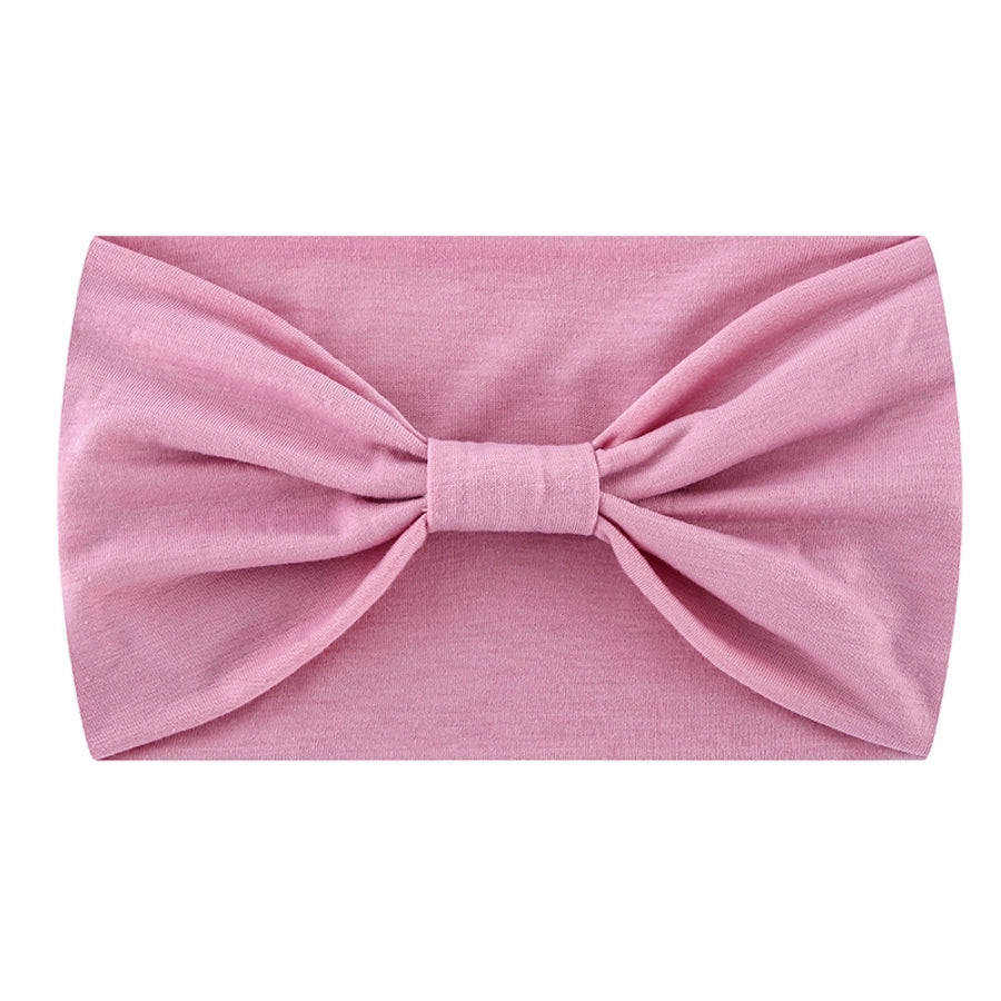 fashion plaid bow knot cloth pleated hair band 1 piece