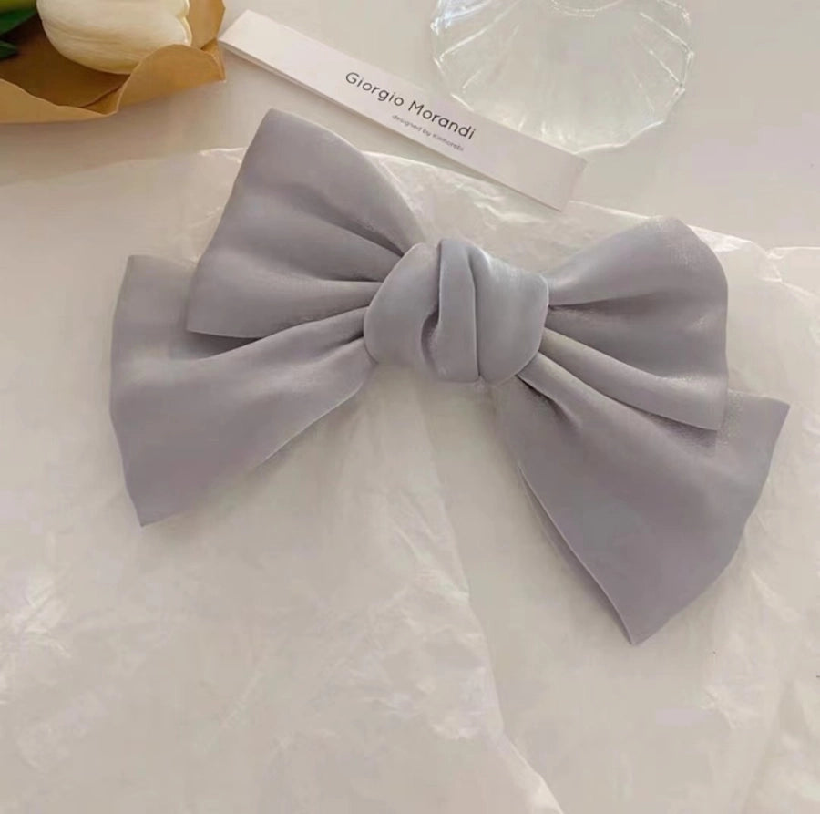Women's Simple Style Classic Style Bow Knot Cloth Hair Clip