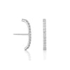 1 Pair IG Style Simple Style Geometric Inlay Copper Zircon Gold Plated Earrings