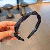 Women's Simple Style Solid Color Cloth Hair Band
