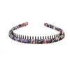 Hot-selling Basic Bangs Broken Hair Band Wash Face Pressure Hair Non-slip Toothed Broken Flower Hair Band Summer Women's Hair Accessories