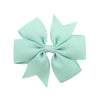 fashion baby v-shaped ribbed ribbon bow hairpin hair accessories