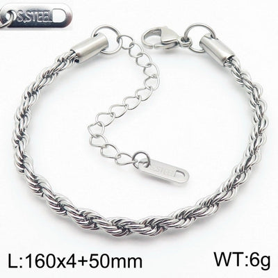 Jewelry Simple Style Geometric 304 Stainless Steel 18K Gold Plated Bracelets Necklace