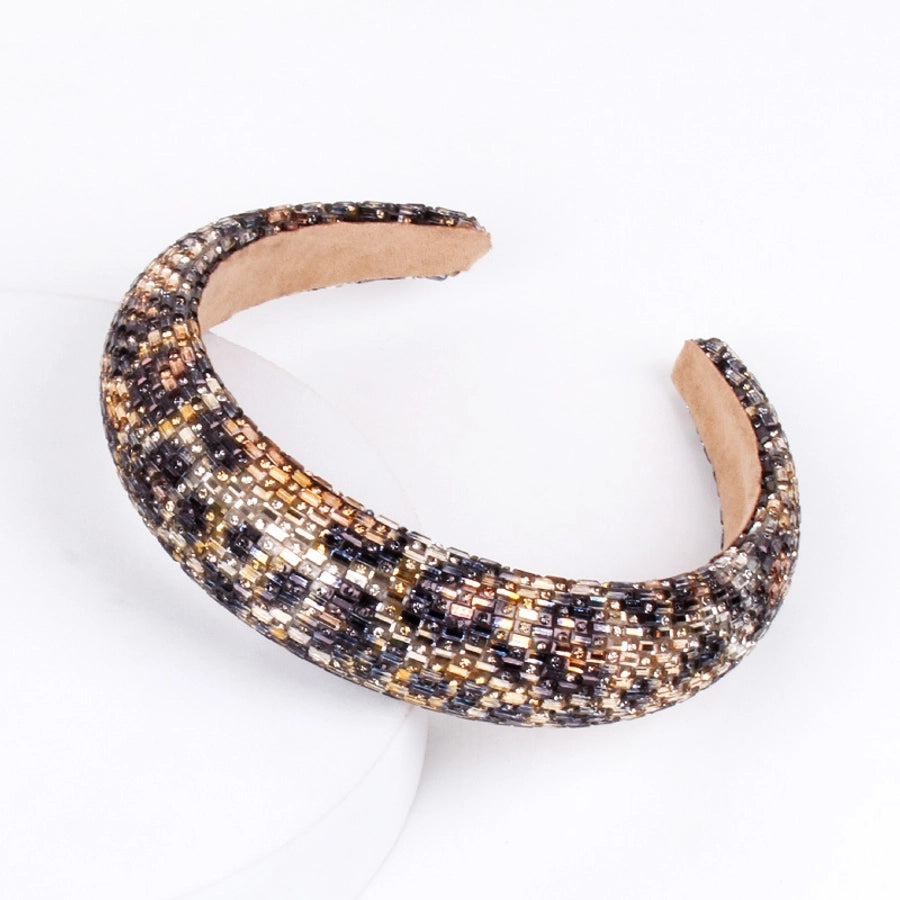 fashion u shape rhinestone hair band 1 piece