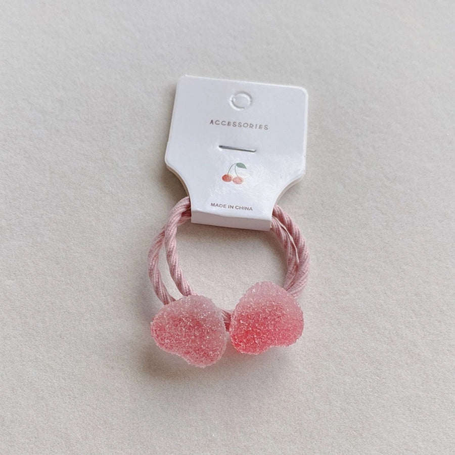 Korean version of the new imitation candy love stars hairpin hairband small cute rubber band headdress baby accessories