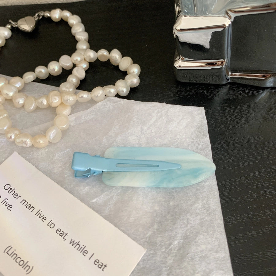 Women's Simple Style Classic Style Solid Color Acetic acid sheets Hair Clip