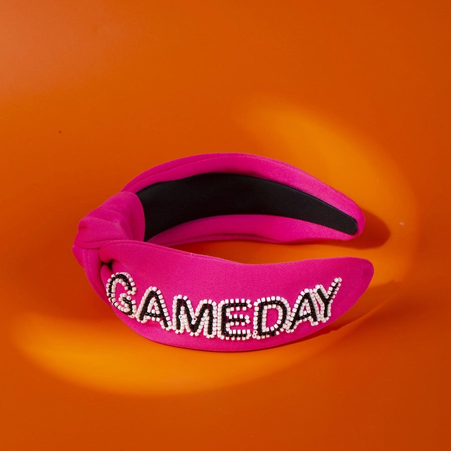 Women's Hip-Hop Retro Funny Letter Cloth Hair Band