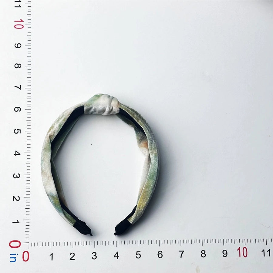 Women's Casual Knot Flannel Hair Band