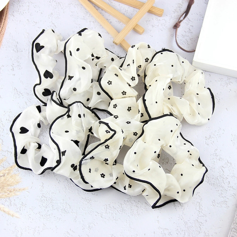 Women's Classic Style Korean Style Polka Dots Cloth Polyester Hair Tie
