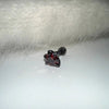 1 Piece Simple Style Geometric Titanium Steel Zircon Ear Studs