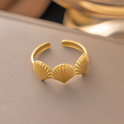 Jewelry Simple Style Solid Color Titanium Steel Plating Rings