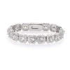 Copper Zircon Plating Inlay Square Zircon Bracelets