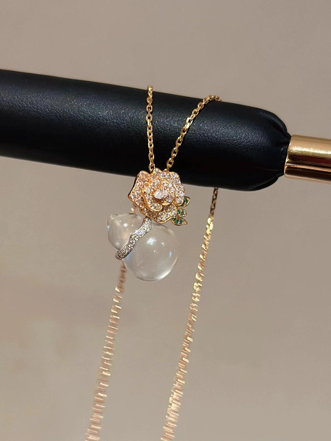 925 Sterling Silver Plating Flowers Plant Flowers