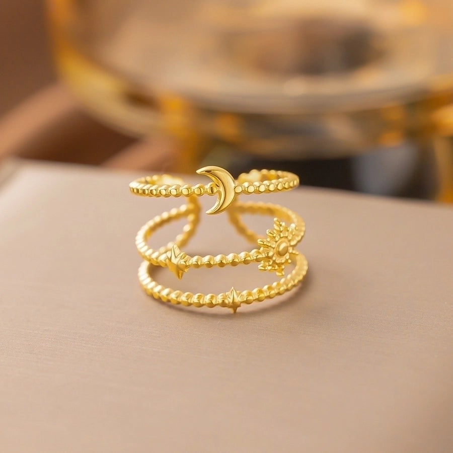 Jewelry Sweet Bow Knot Titanium Steel Plating Rings