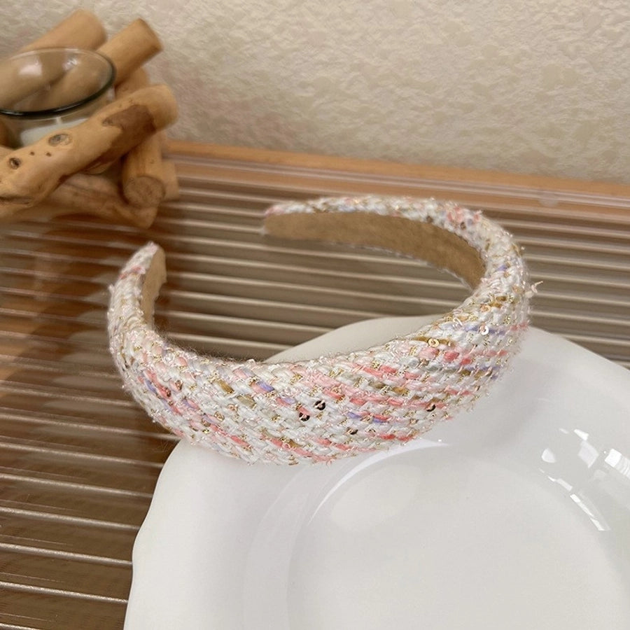 Women's Elegant Color Block Cloth Hair Band