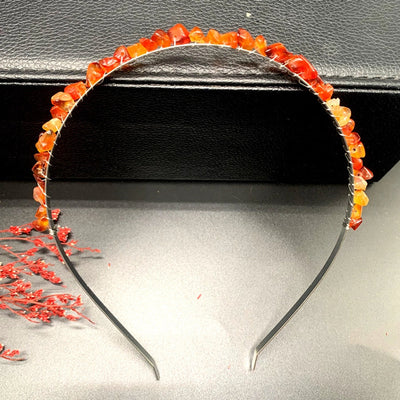 fashion u shape artificial crystal hair band 1 piece