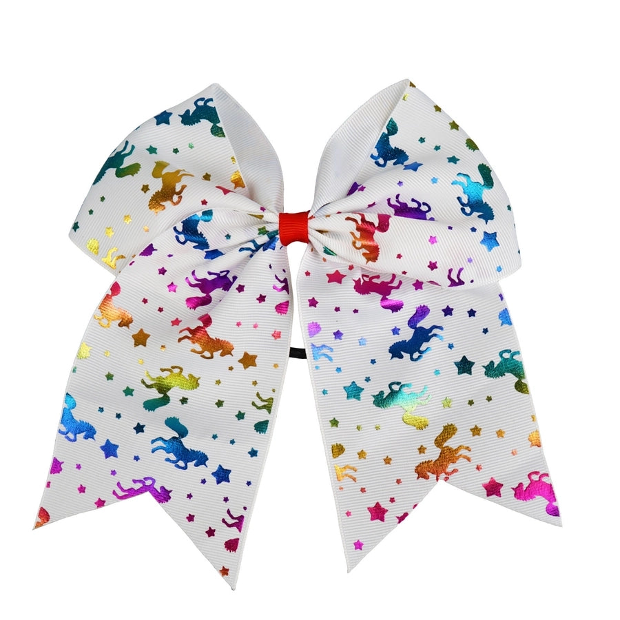 Girl'S Cute Pastoral Bow Knot Thread belt Hair Tie