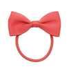 children's jewelry bow hair ring  thread belt hair accessories rubber band solid color girl small rubber band headdress