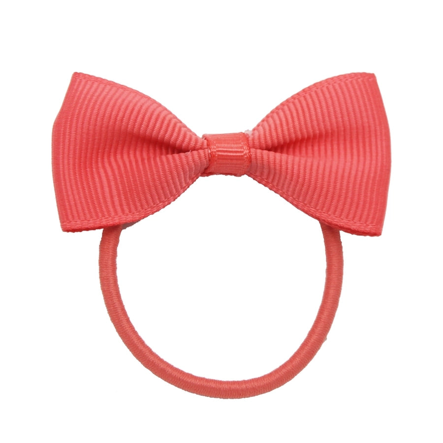 children's jewelry bow hair ring  thread belt hair accessories rubber band solid color girl small rubber band headdress