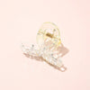 Gradient Small Grab Clip Small Disc Hairpin Environmentally Friendly Acetic Acid Shark Clip Transparent Oval Hair Grab Children's Clip