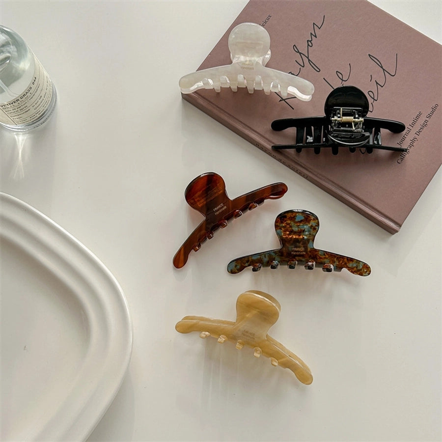 Women's Simple Style Classic Style Solid Color Acetic acid sheets Hair Claws