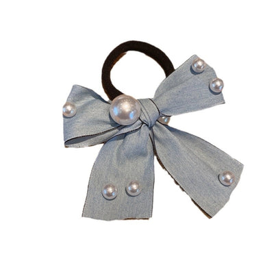 Women's Elegant Bow Knot Cloth Hair Tie