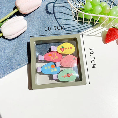 simple style flower arylic hair clip