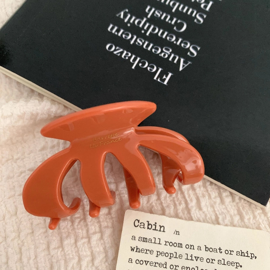 Women's Elegant Streetwear Geometric Acetic acid sheets Hair Claws