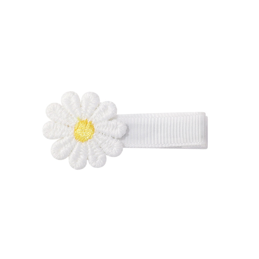 Kid'S Sweet Flower Cloth Hair Clip
