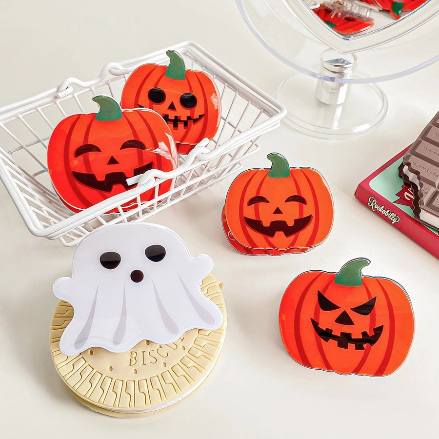 Baifeiya Halloween hairpin funny pumpkin gripper Ghost Horse personality shark clip back head updo hair accessories accessories
