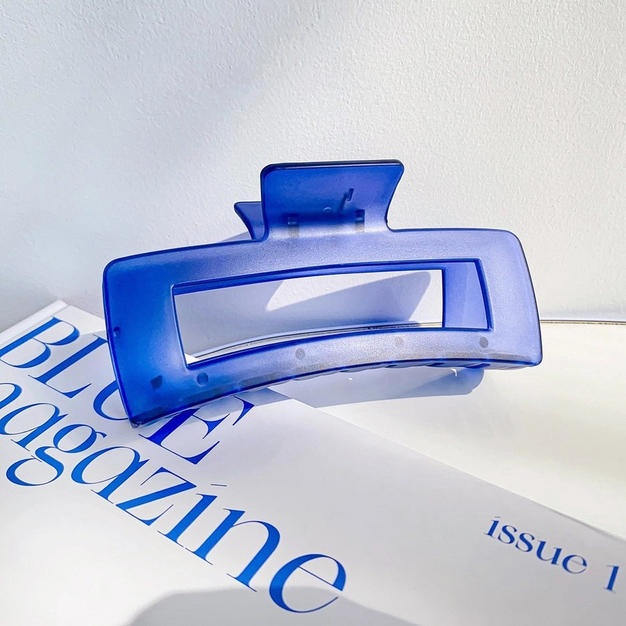 simple style solid color  ps handmade hair claws 1 piece