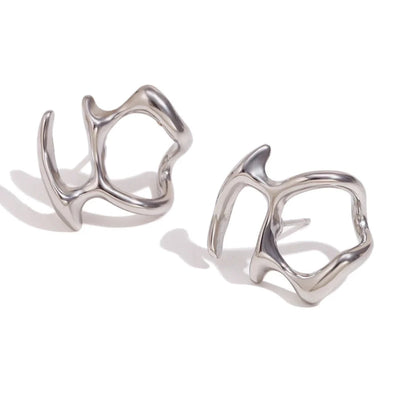 1 Pair Simple Style Geometric 304 Stainless Steel Ear Studs