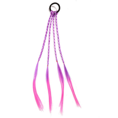 streetwear solid color rubber band hair tie