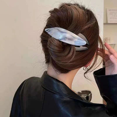 Women's Modern Style Classic Style Geometric Solid Color Arylic Hair Clip