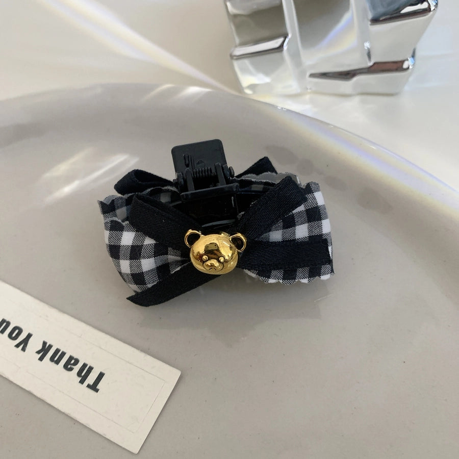 Women's Simple Style Classic Style Bow Knot Cloth Hair Clip Hair Tie Hair Claws