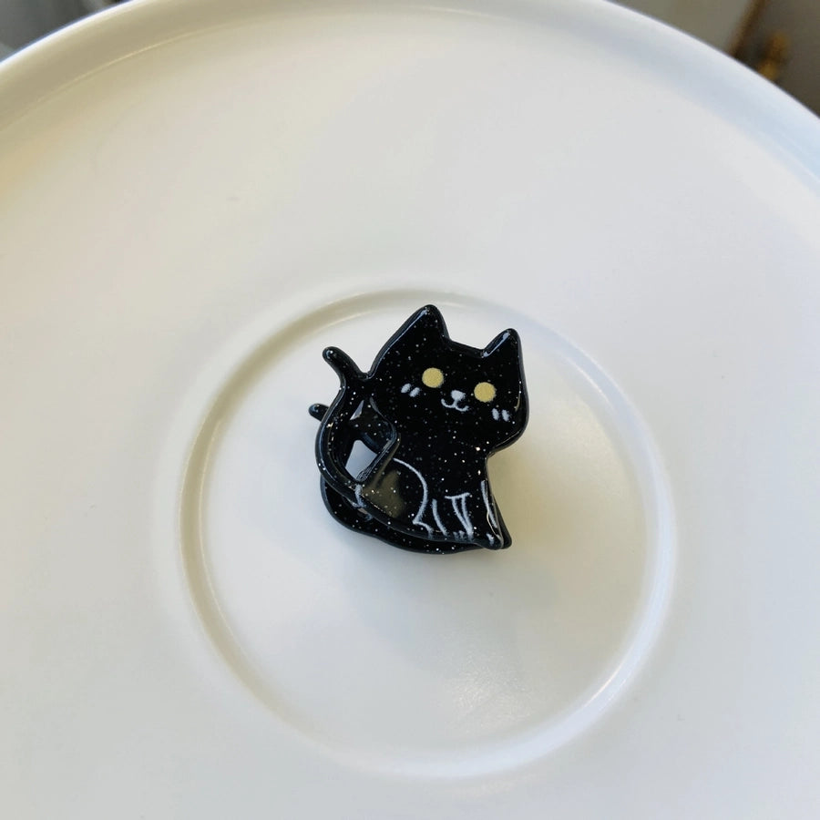 Halloween Cute Funny Women's Spider Web Bat Ghost Acetic acid sheets Hair Claws