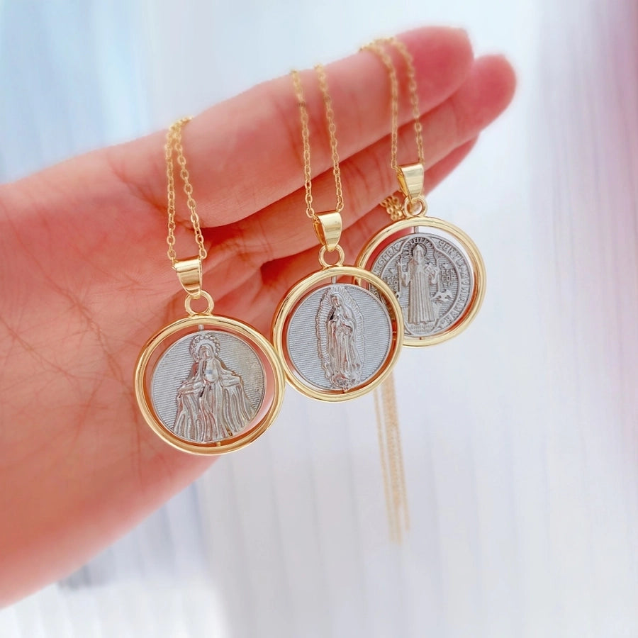 Jewelry Vintage Style Classic Style Human Geometric Copper Mixed Metal Plating