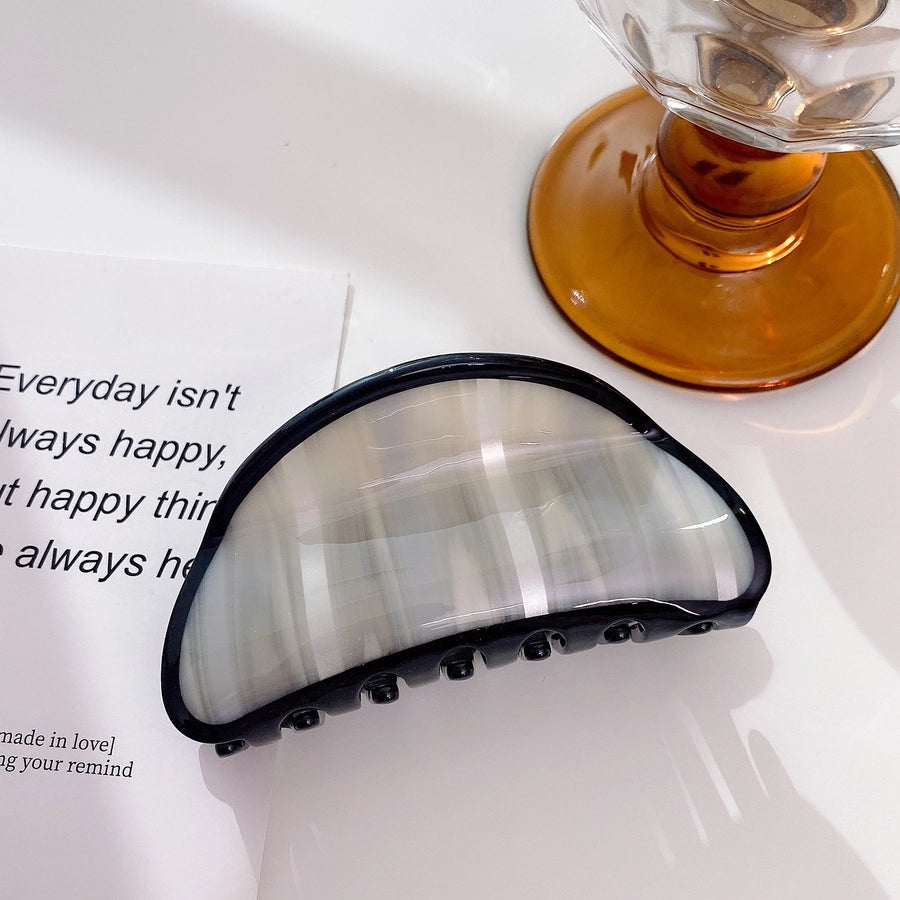 Women's Retro Stripe Acetic acid sheets Hair Claws