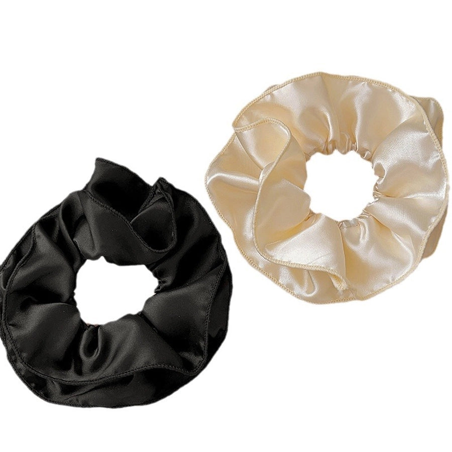 Women's Casual Simple Style Solid Color satin Hair Tie