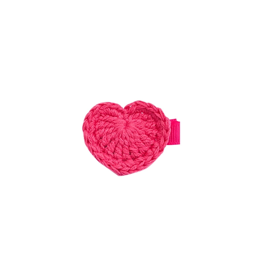 Girl'S Sweet Heart Shape Cloth Hair Band