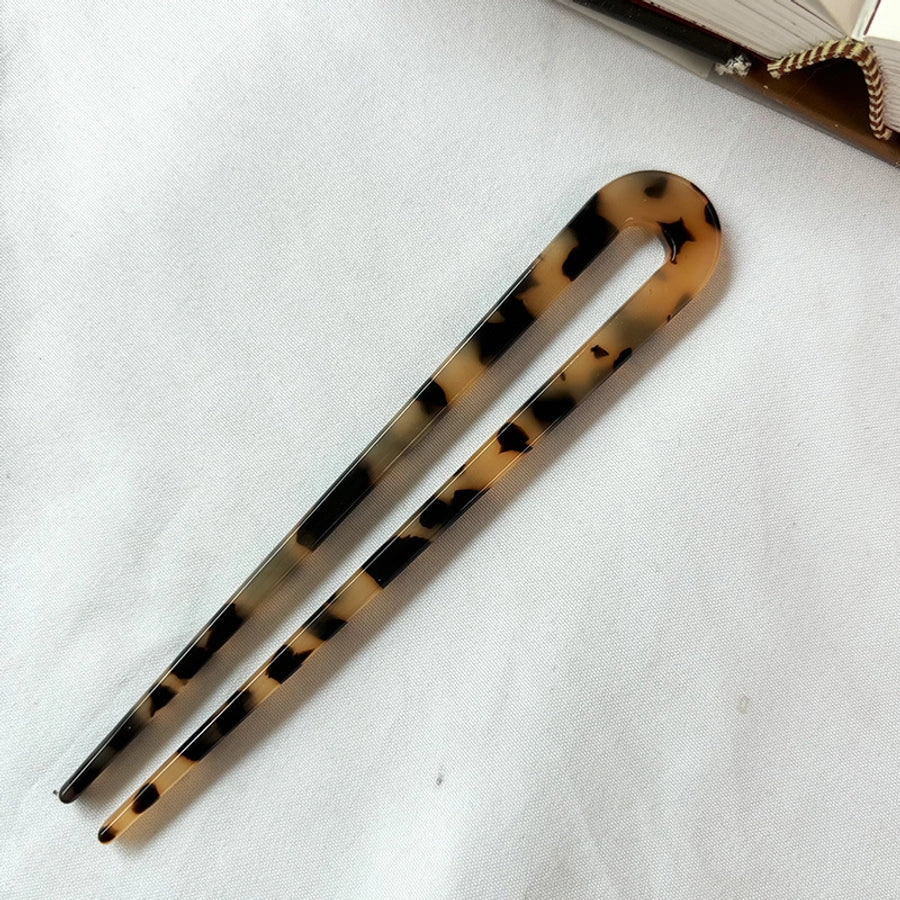 Women's Retro U Shape Acetic acid sheets Hairpin