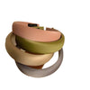 fashion solid color cloth handmade hair band 1 piece