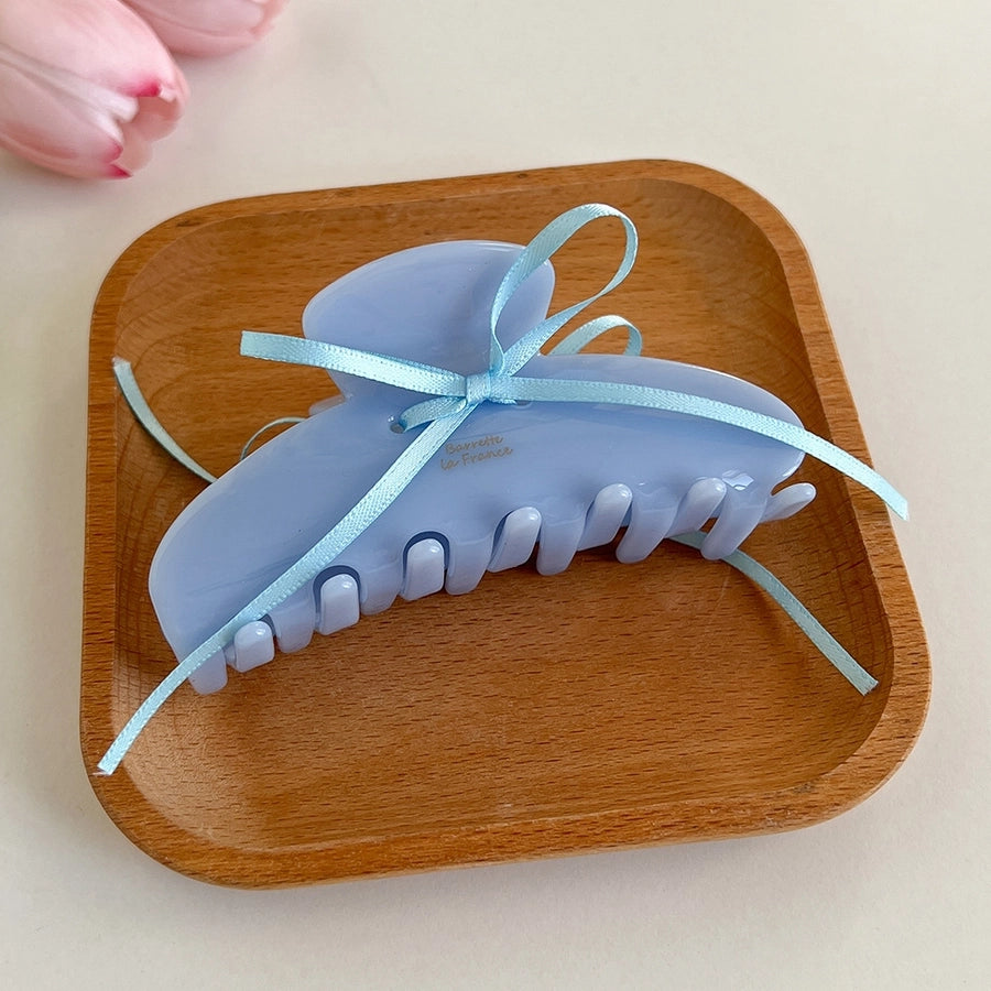 Women's Sweet Simple Style Bow Knot Acetic acid sheets Hair Claws