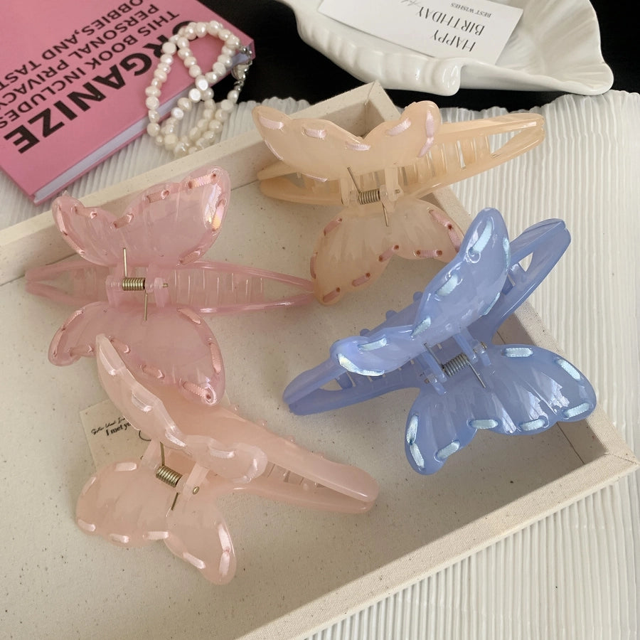 Women's Casual Simple Style Streetwear Butterfly PS Hair Claws