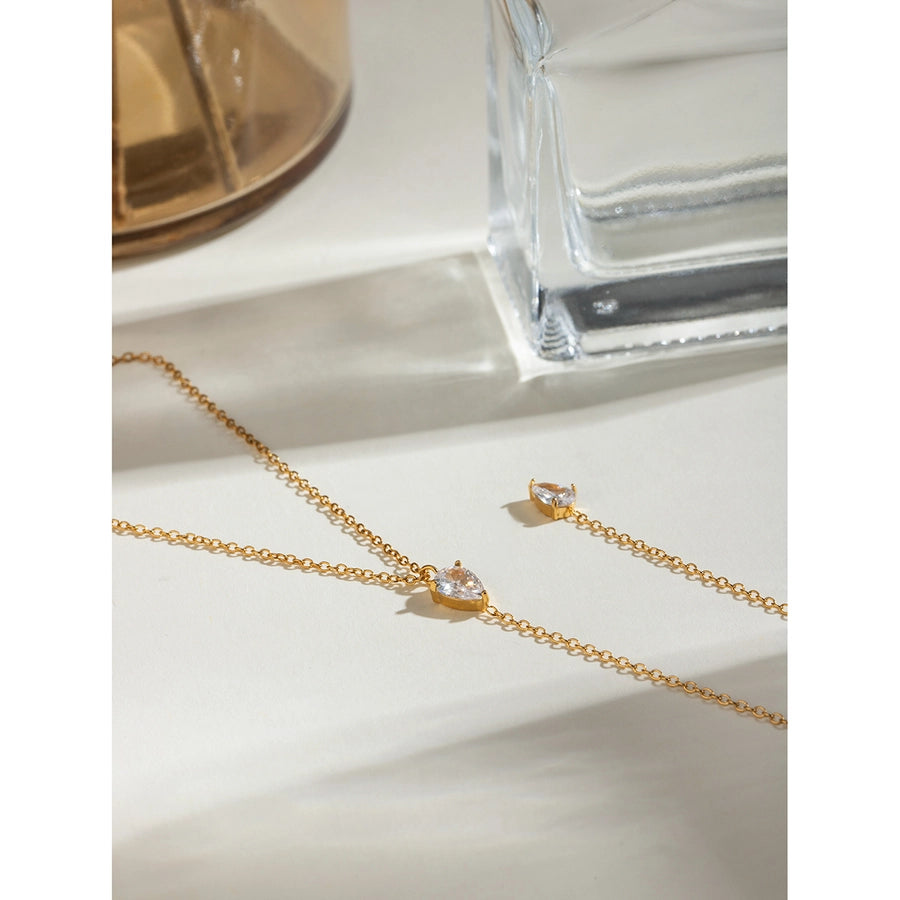 Jewelry Simple Style Letter 304 Stainless Steel Pendant Necklace