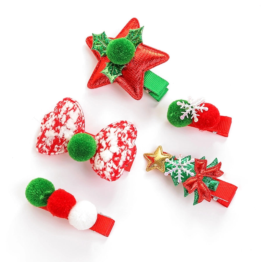 Christmas Vintage Style Ethnic Style Women's Christmas Tree Star Hair Clip